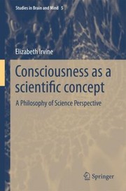 Cover of: Consciousness As A Scientific Concept