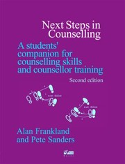 Cover of: Next Steps in Counselling Practice