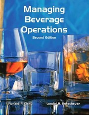 Cover of: Managing Beverage Operations