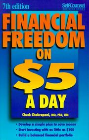 Cover of: Financial Freedom on $5 a Day (Self-Counsel Business Series)