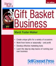 Cover of: Start and Run a Gift Basket Business (Start & Run a)