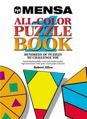Cover of: Mensa All-Color Puzzle Book 1