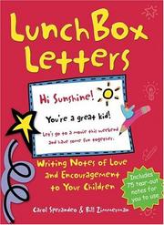 Cover of: Lunch Box Letters: Writing Notes of Love and Encouragement to Your Children