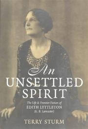 Cover of: unsettled spirit: the life and frontier fiction of Edith Lyttleton (G.B. Lancaster)