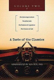 Cover of: A Taste of the Classics Volume Two
            
                Taste of the Classics