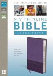 Cover of: Holy Bible New International Version Purpleplum Italian Duotone Thinline Bible Large Print by 
