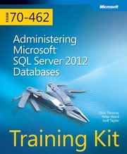 Cover of: Training Kit Exam 70462 Administering Microsoft Sql Server 2012 Databases