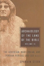 Cover of: Archaeology Of The Land Of The Bible