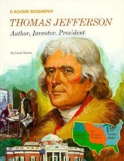 Cover of: Thomas Jefferson Author Inventor President by 