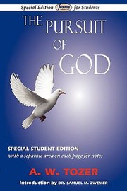 Cover of: The Pursuit of God Special Edition for Students