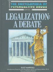 Cover of: Legalization: a debate