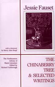 The chinaberry tree by Jessie Redmon Fauset