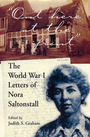 Out here at the front : the World War I letters of Nora Saltonstall