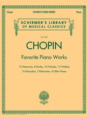 Cover of: Favorite Piano Works