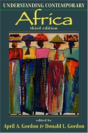 Cover of: Understanding Contemporary Africa (Understanding (Boulder, Colo.).)