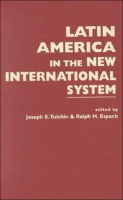 Cover of: Latin America in the New International System by 