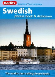 Cover of: Berlitz Swedish Phrase Book and Dictionary
            
                Berlitz Phrase Book  Dictionary