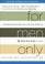 Cover of: For Men Only Revised and Updated Edition