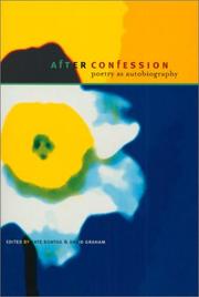 Cover of: After Confession: Poetry as Autobiography