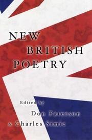 Cover of: New British poetry by edited by Don Paterson and Charles Simic.