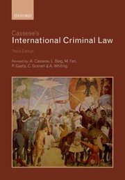 Casseses International Criminal Law by Antonio Cassese