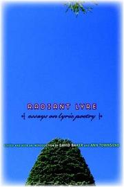 Radiant lyre by Baker, David, Ann Townsend