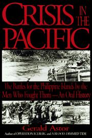 Cover of: Crisis in the Pacific