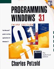 Programming Windows 3.1 by Charles Petzold