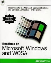 Cover of: Readings on Microsoft Windows and WOSA