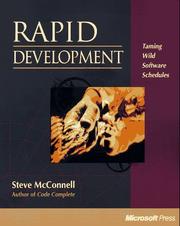 Cover of: Rapid development by Steve McConnell
