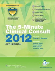 Cover of: The 5minute Clinical Consult 2012