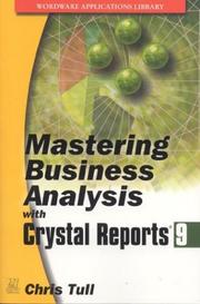 Cover of: Mastering Business Analysis with Crystal Reports 9 (Wordware Applications Library)