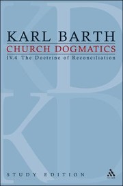 Cover of: Church Dogmatics Volume 30
            
                Church Dogmatics