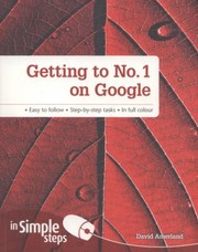 Cover of: Getting to No1 on Google in Simple Steps Joe Kraynak