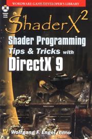 Cover of: ShaderX2: Shader Programming Tips and Tricks with DirectX 9.0