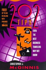 Cover of: 202 tips even the best business travelers may not know