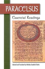 Cover of: Paracelsus: Essential Readings