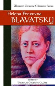 Cover of: Helena Petrovna Blavatsky (Western Esoteric Masters Series)