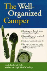 Cover of: The well-organized camper