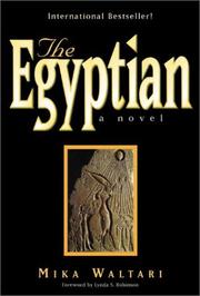 Cover of: The Egyptian: A Novel