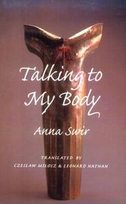 Cover of: Talking to my body