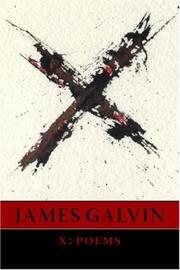 Cover of: X: poems