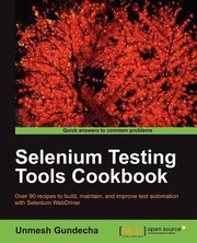 Cover of: Selenium 2 Cookbook by 