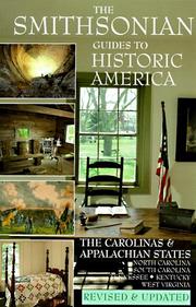 Cover of: The Carolinas and the Appalachian States
