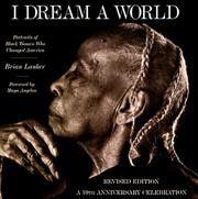 Cover of: I Dream a World by LANKER