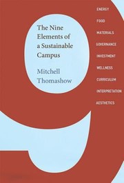 Cover of: The Nine Elements of a Sustainable Campus