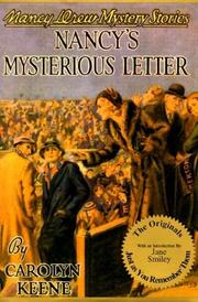 Cover of: Nancy's mysterious letter