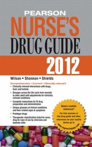 Cover of: Pearson Nurses Drug Guide With Access Code
            
                Prentice Hall Nurses Drug Guide Nurse Edition