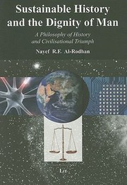 Cover of: Sustainable History and the Dignity of Man by 