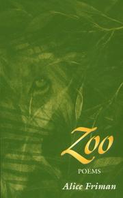 Cover of: Zoo by Alice Friman
